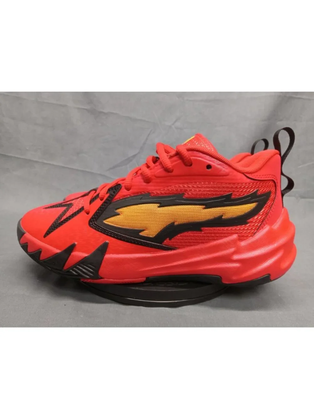 Puma Scoot Zeros Retro Portland JR Sneakers Black Red Boys Size 5 NEW NO BOX!
